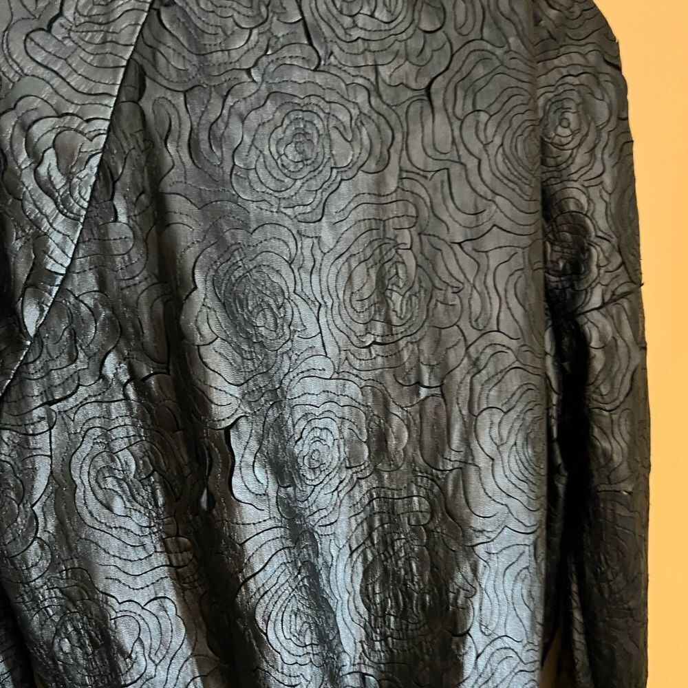 Bnci laser cut black bomber jacket - Picture 8 of 11
